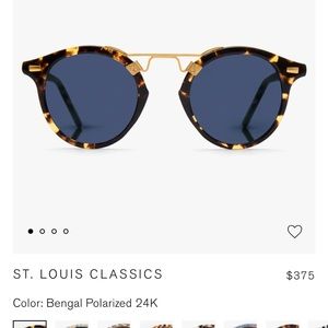 KREWE 24K St. Louis Classics (comes with case and bag)